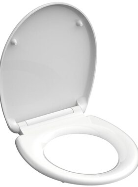 vidaXL Toiletbril WHITE duroplast