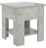 VidaXL Salontafel 40x40x42 cm bewerkt hout betongrijs