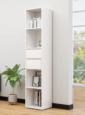 VidaXL Boekenkast 36x30x171 cm bewerkt hout wit