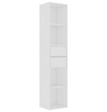 VidaXL Boekenkast 36x30x171 cm bewerkt hout wit