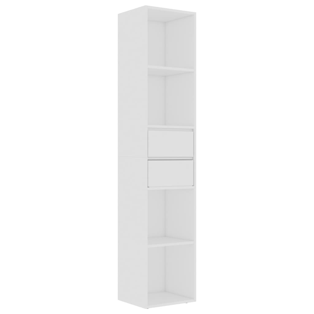 VidaXL Boekenkast 36x30x171 cm bewerkt hout wit
