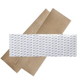 VidaXL 16 st Tegel Salisbury leer zandbeige