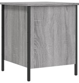 VidaXL Opbergbankje 40x42,5x50 cm bewerkt hout grijs sonoma eikenkleur