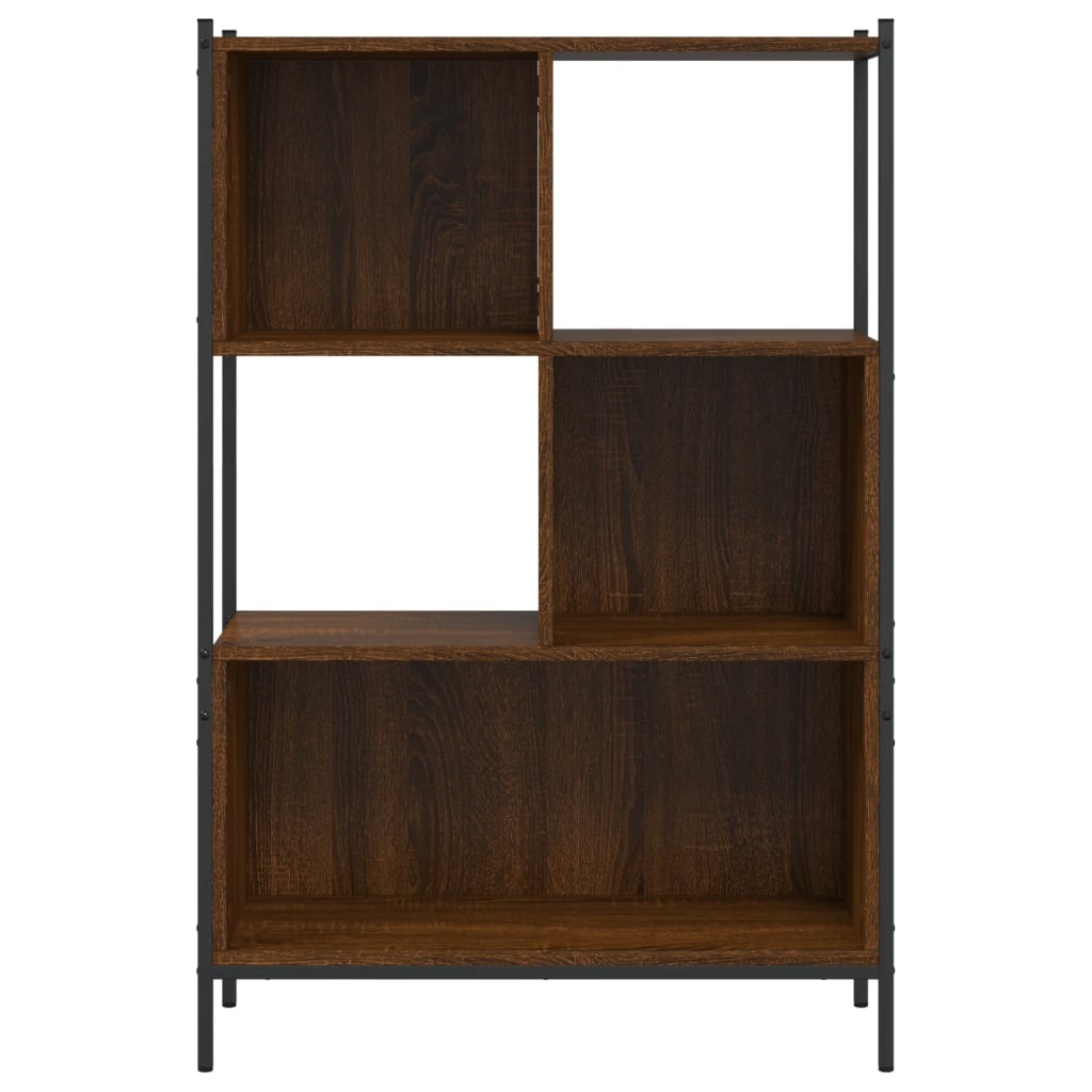 VidaXL Boekenkast 72x28x109 cm bewerkt hout bruineikenkleurig