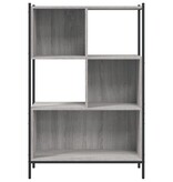VidaXL Boekenkast 72x28x109 cm bewerkt hout grijs sonoma eikenkleurig