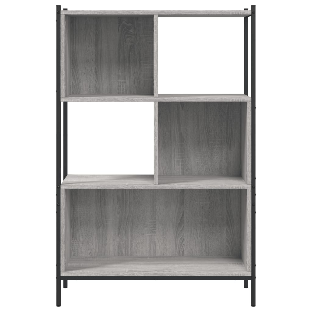 VidaXL Boekenkast 72x28x109 cm bewerkt hout grijs sonoma eikenkleurig