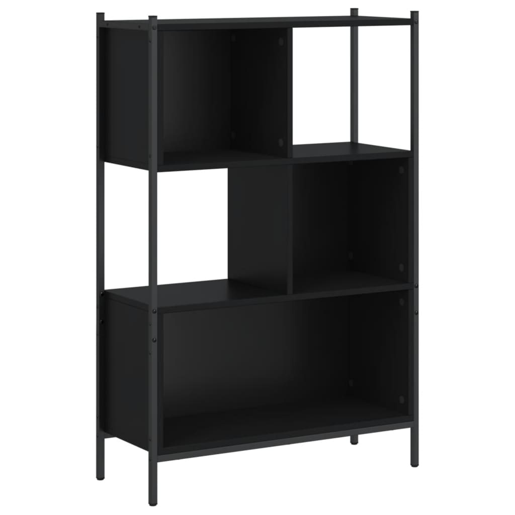 VidaXL Boekenkast 72x28x109 cm bewerkt hout zwart