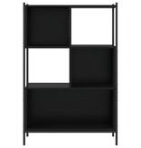 VidaXL Boekenkast 72x28x109 cm bewerkt hout zwart
