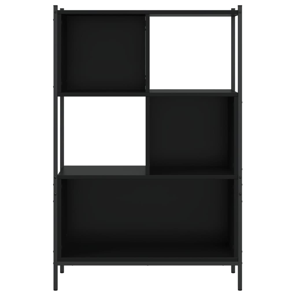 VidaXL Boekenkast 72x28x109 cm bewerkt hout zwart