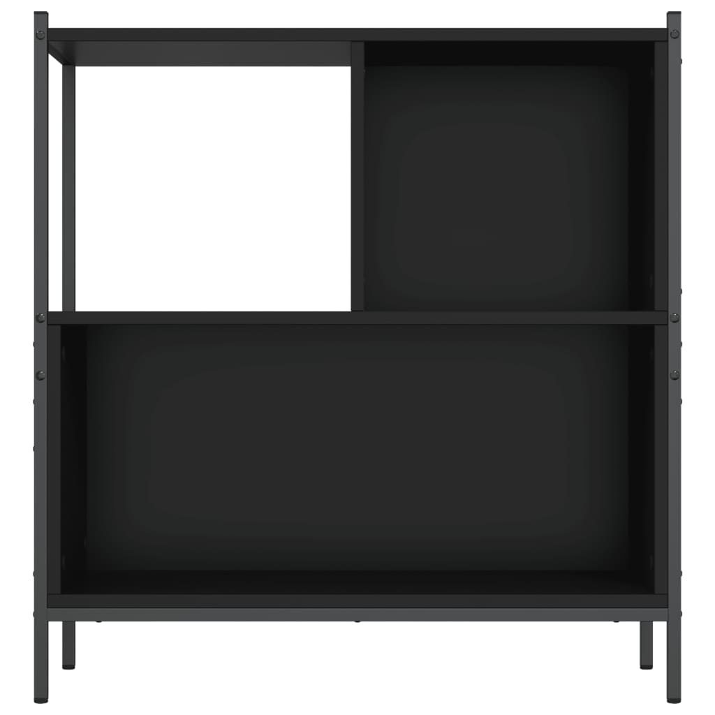 VidaXL Boekenkast 72x28x77,5 cm bewerkt hout zwart