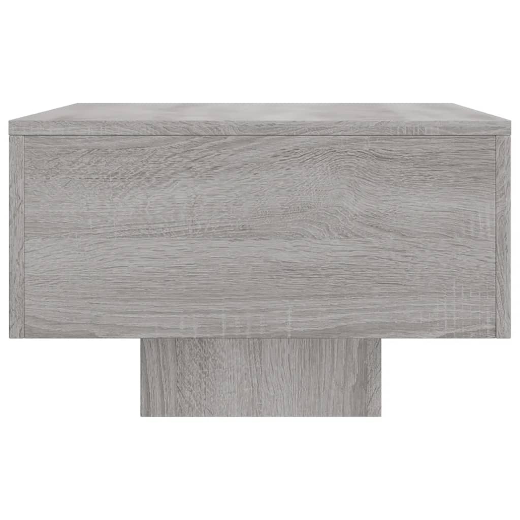 VidaXL Salontafel 100x49,5x31 cm bewerkt hout grijs sonoma eikenkleur