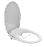 vidaXL Toiletbril soft-close met bidetfunctie wit