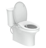 vidaXL Toiletbril soft-close met bidetfunctie wit