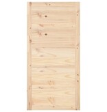vidaXL Schuifdeur 100x1,8x204,5 cm massief grenenhout
