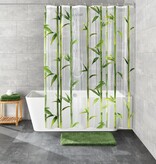 vidaXL Douchegordijn Bamboo 180x200 cm groen