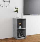 VidaXL Tv-meubel 72x35x36,5 cm spaanplaat betongrijs