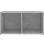 VidaXL Tv-meubel 72x35x36,5 cm spaanplaat betongrijs