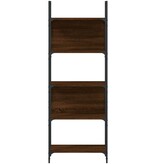 VidaXL Boekenkast 5-laags 60,5x24x166,5 cm bewerkt hout bruineiken