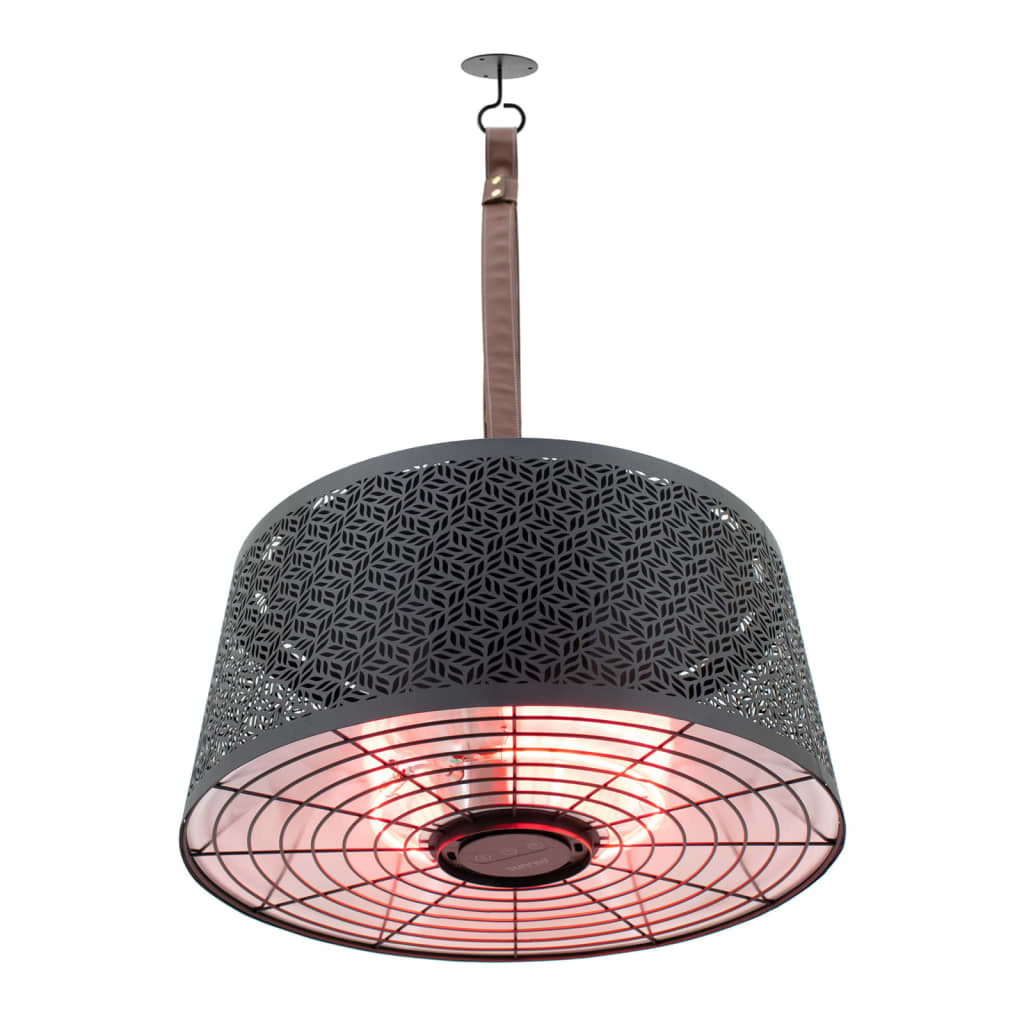 vidaXL Heater Moderna Artix Ultra Smart hangend 2000 W roségoud zwart