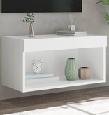 VidaXL Tv-meubel met LED-verlichting 60x30x30 cm wit