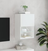 VidaXL Tv-meubel met LED-verlichting 40,5x30x60 cm wit