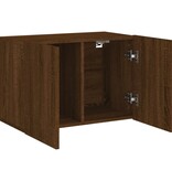 vidaXL Tv-meubel wandgemonteerd 60x30x41 cm bruineikenkleurig