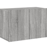 VidaXL Tv-meubel wandgemonteerd 60x30x41 cm grijs sonoma eikenkleurig