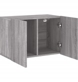 VidaXL Tv-meubel wandgemonteerd 60x30x41 cm grijs sonoma eikenkleurig