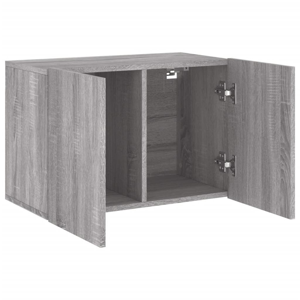 VidaXL Tv-meubel wandgemonteerd 60x30x41 cm grijs sonoma eikenkleurig