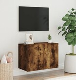VidaXL Tv-meubel wandgemonteerd 60x30x41 cm gerookt eikenkleurig