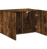 VidaXL Tv-meubel wandgemonteerd 60x30x41 cm gerookt eikenkleurig