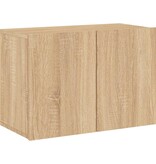 VidaXL Tv-meubel wandgemonteerd 60x30x41 cm sonoma eikenkleurig