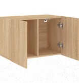 VidaXL Tv-meubel wandgemonteerd 60x30x41 cm sonoma eikenkleurig
