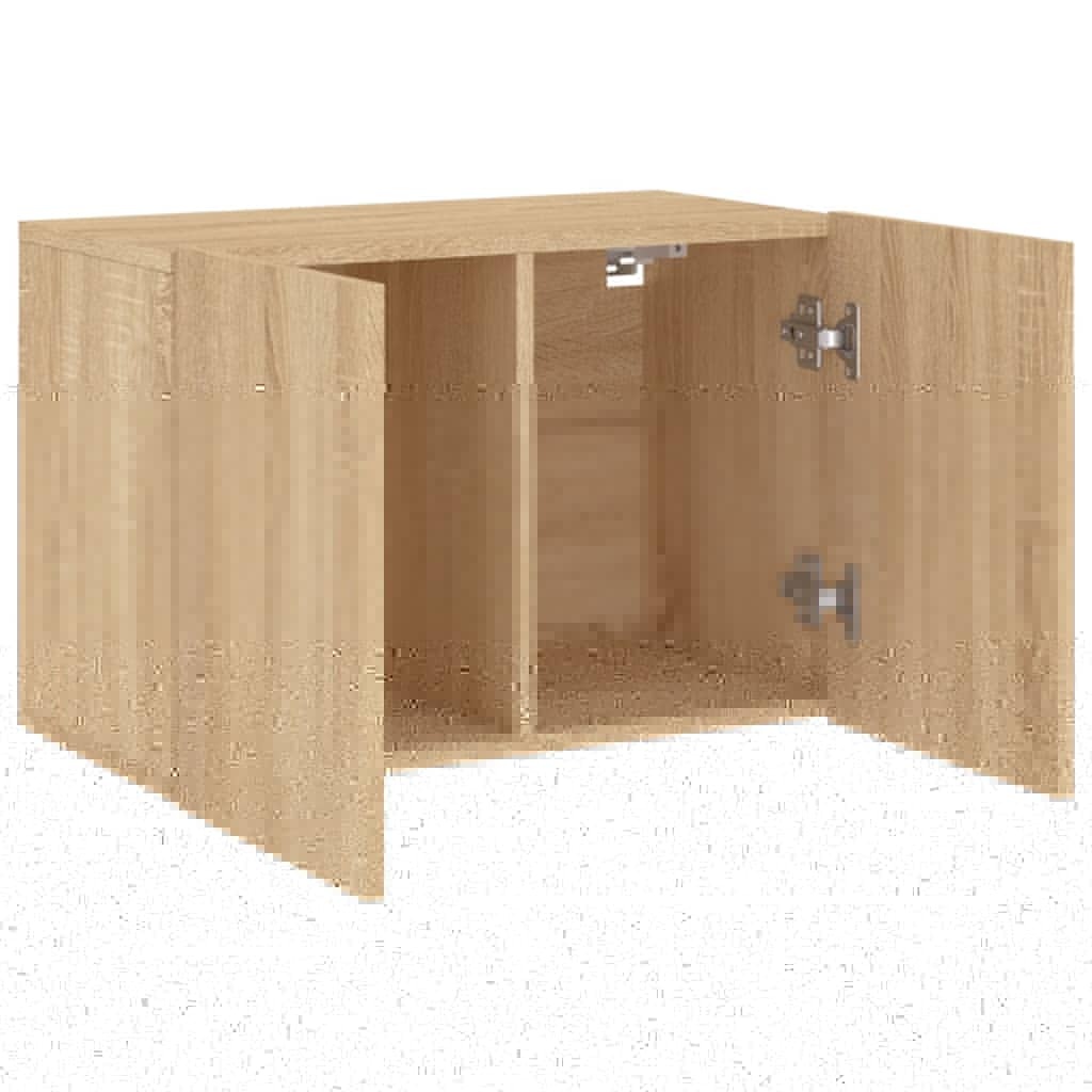 VidaXL Tv-meubel wandgemonteerd 60x30x41 cm sonoma eikenkleurig