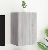 VidaXL Tv-wandmeubel 40,5x30x60 cm bewerkt hout grijs sonoma
