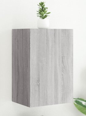 VidaXL Tv-wandmeubel 40,5x30x60 cm bewerkt hout grijs sonoma