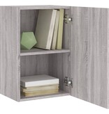 VidaXL Tv-wandmeubel 40,5x30x60 cm bewerkt hout grijs sonoma