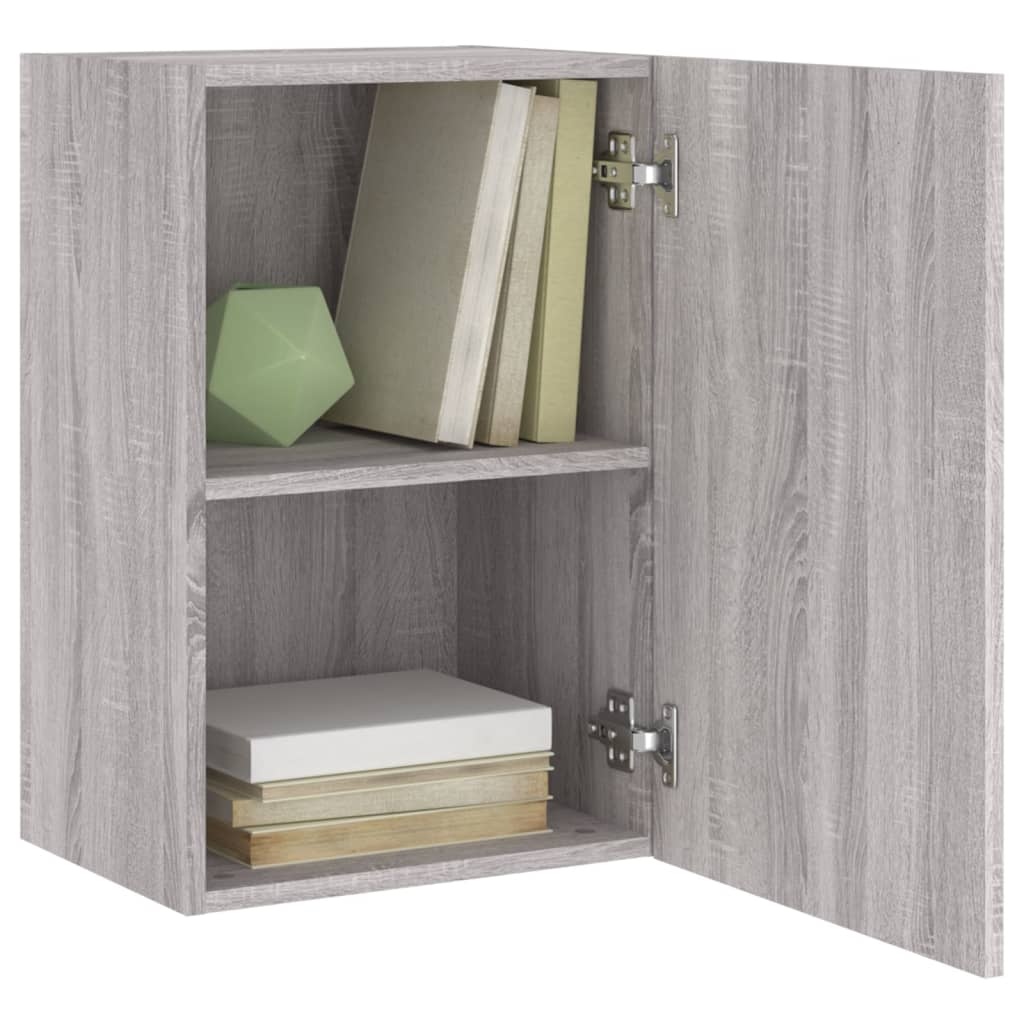 VidaXL Tv-wandmeubel 40,5x30x60 cm bewerkt hout grijs sonoma