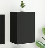VidaXL Tv-wandmeubel 40,5x30x60 cm bewerkt hout zwart