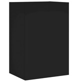 VidaXL Tv-wandmeubel 40,5x30x60 cm bewerkt hout zwart