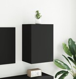 VidaXL Tv-wandmeubel 40,5x30x60 cm bewerkt hout zwart