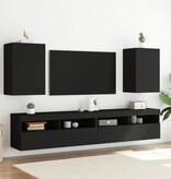 VidaXL Tv-wandmeubel 40,5x30x60 cm bewerkt hout zwart