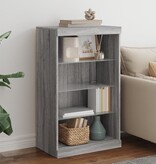 VidaXL Dressoir met LED-verlichting 60,5x37x100 cm grijs sonoma eiken