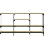 VidaXL Wandtafel 160x29x80 cm bewerkt hout sonoma eikenkleurig