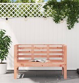 VidaXL Tuinbankje 111,5x53x71 cm massief douglashout
