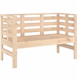 vidaXL Tuinbankje 111,5x53x71 cm massief grenenhout