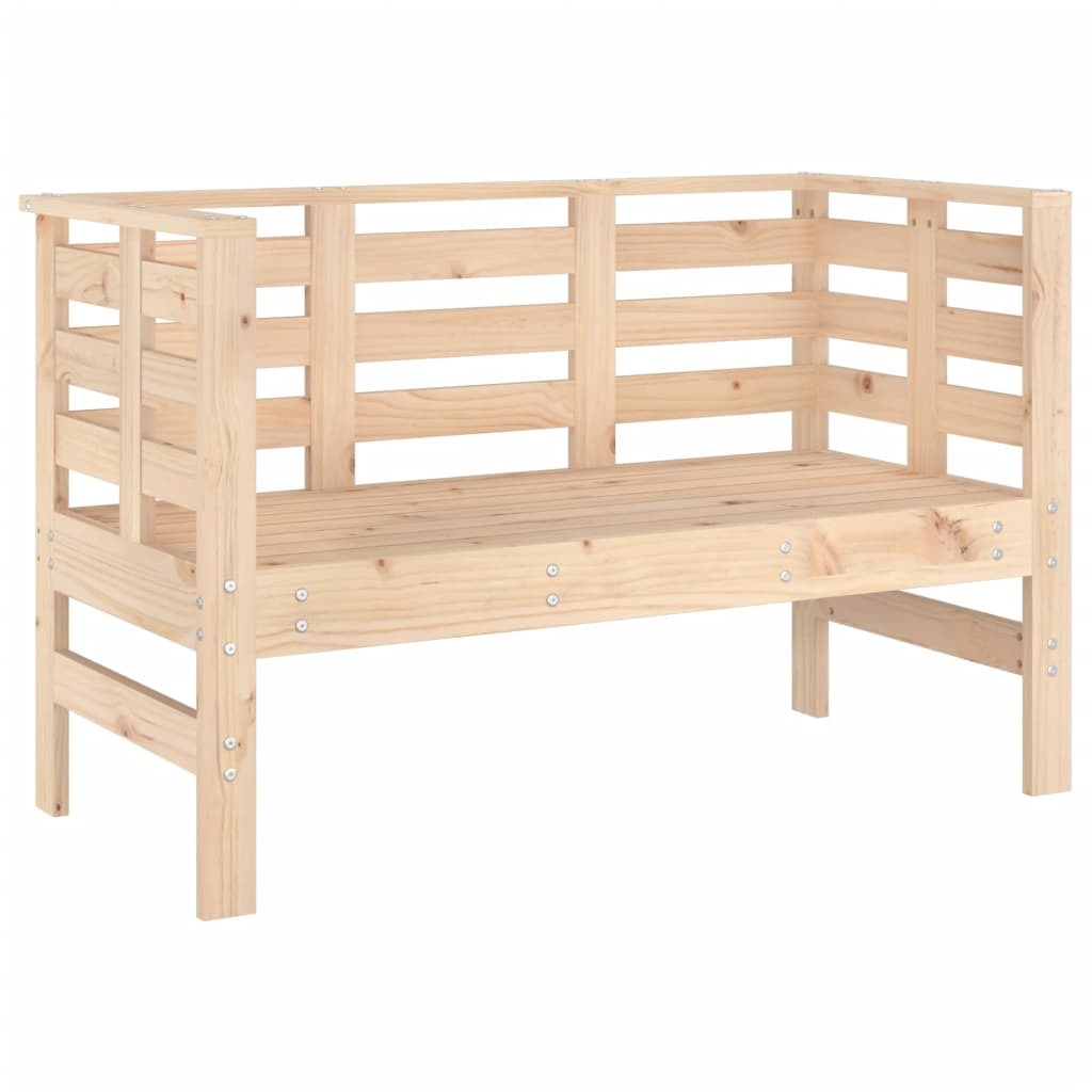 VidaXL Tuinbankje 111,5x53x71 cm massief grenenhout