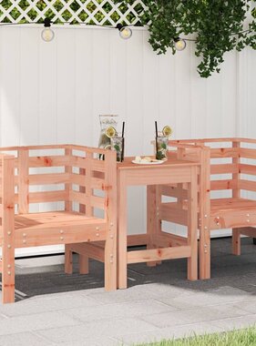 VidaXL Tuinstoelen 2 st 61,5x53x71 cm massief douglashout