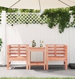 VidaXL Tuinstoelen 2 st 61,5x53x71 cm massief douglashout