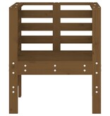 VidaXL Tuinstoelen 2 st 61,5x53x71 cm massief grenenhout honingbruin